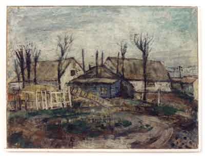 schilderij Boerderij