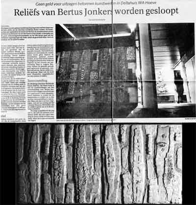 afbeelding krantenartikel en relief4