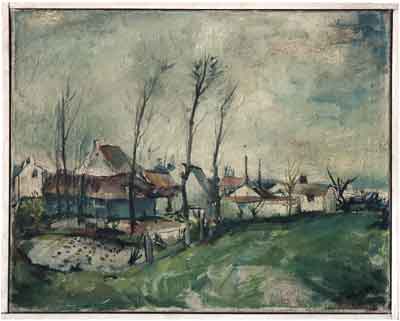 schilderij Huisjes